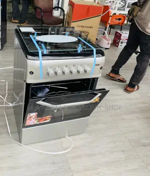 Original Ferre 60x60 4 Gas Burner With Oven Grill(Gray).