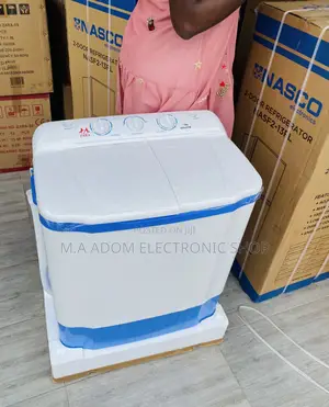 Durable Zara 7kg Semi-Automatic Electric Washing Machine.