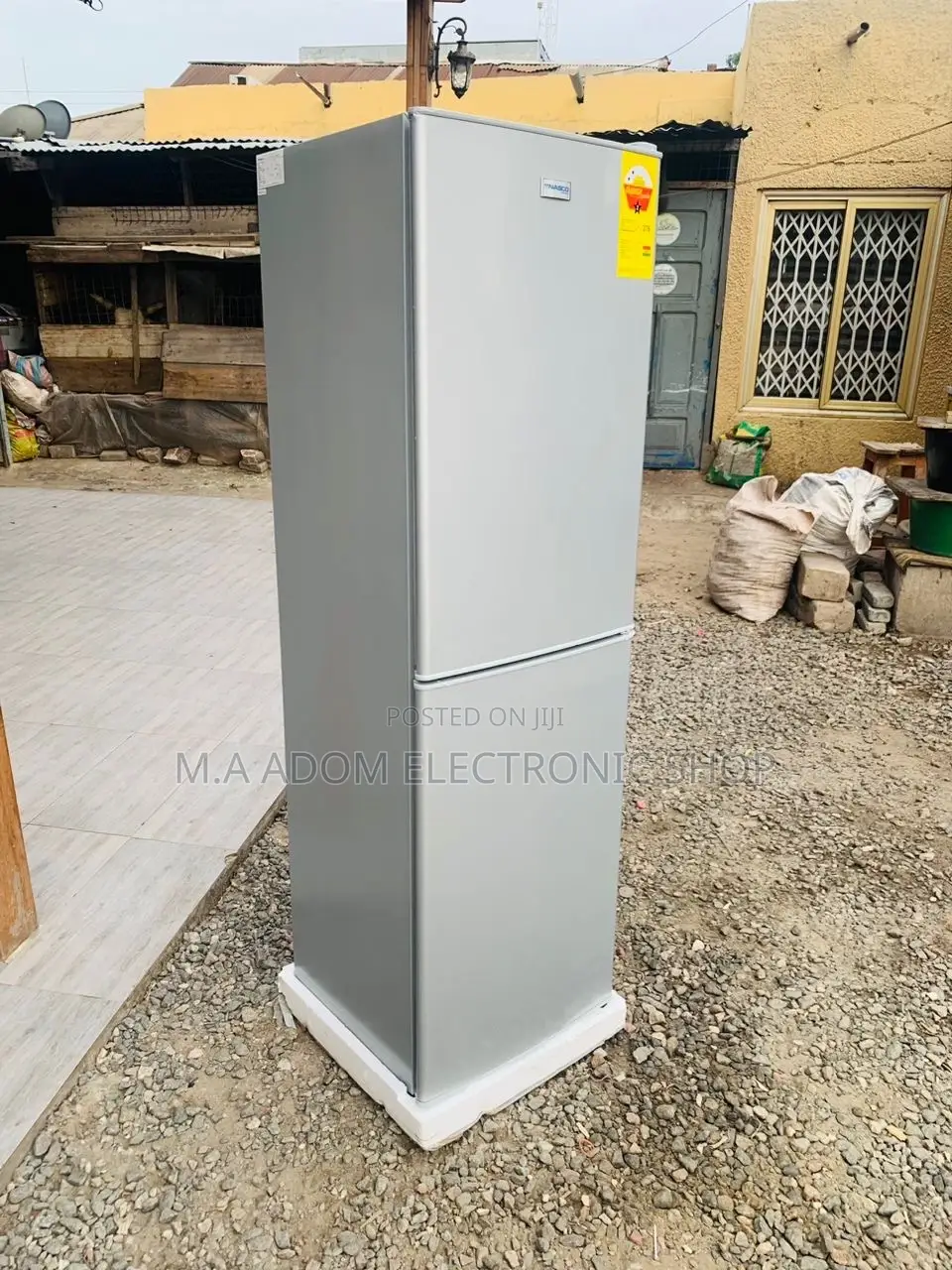 Energy Saving Nasco D2-20 Double Door Refrigerator 