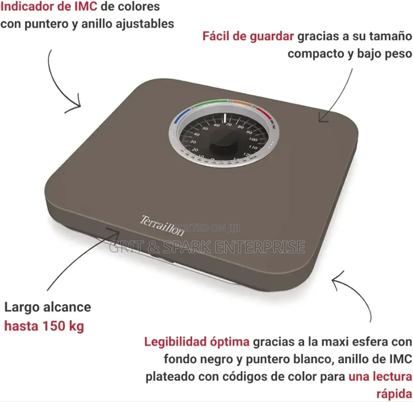 Mechanical Weighing Scale Made in France Shipped From Uk