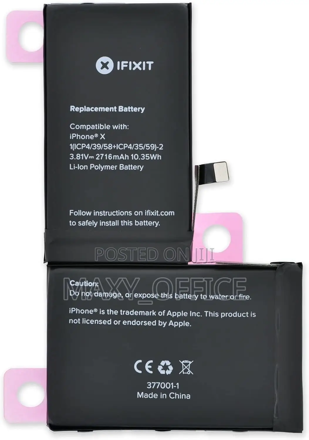 iPhone X Battery Replacement (Original)