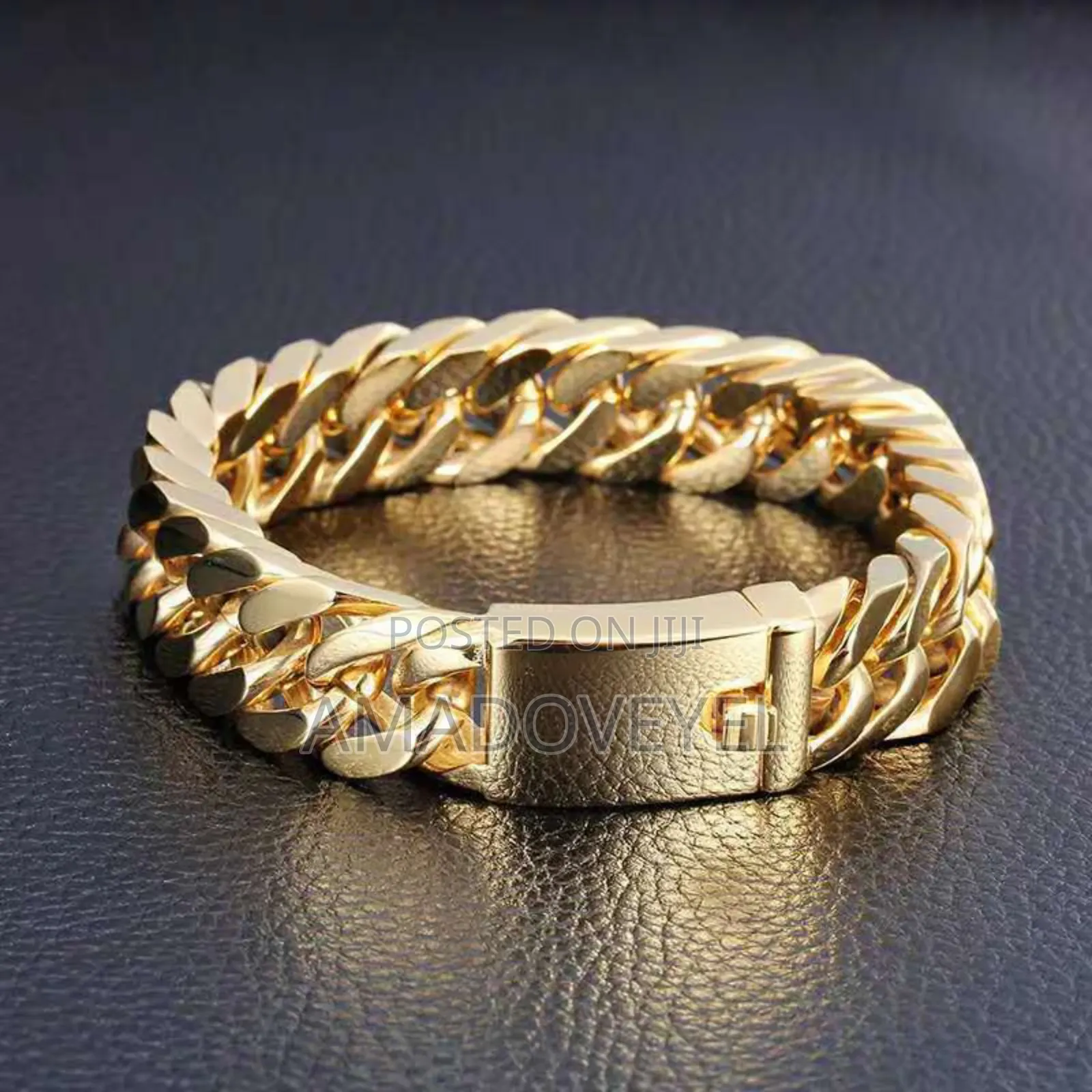 Men's Fashion Gold Plated Bracelet