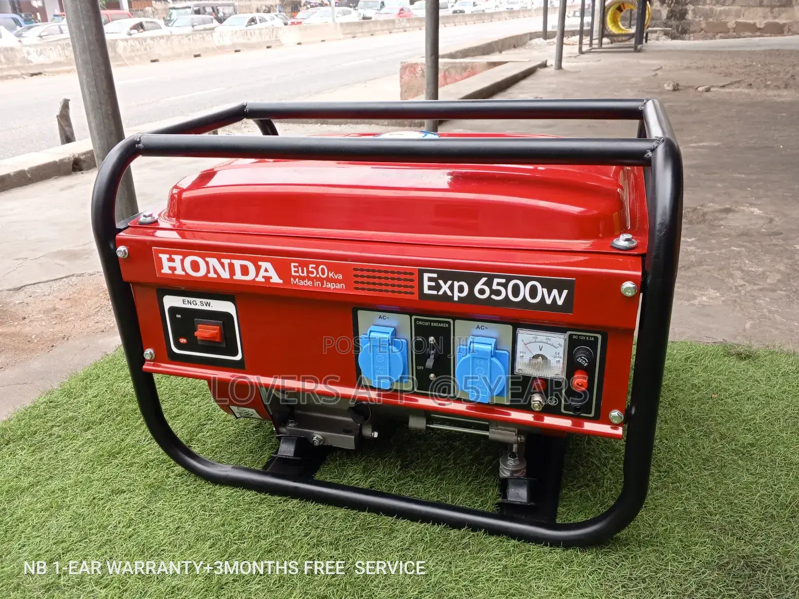 Honda Generator 5.0kw 6500W Silent Petrol Pull Generator