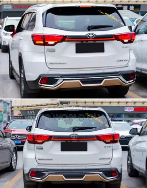 Toyota Highlander Boot Chrome Led 2015-2020