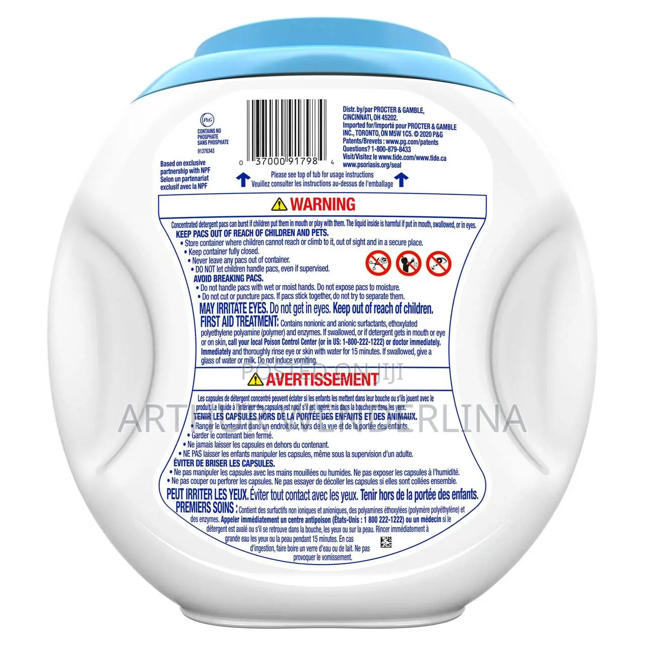 Tide 81-Count Free and Gentle Pods Laundry Detergent