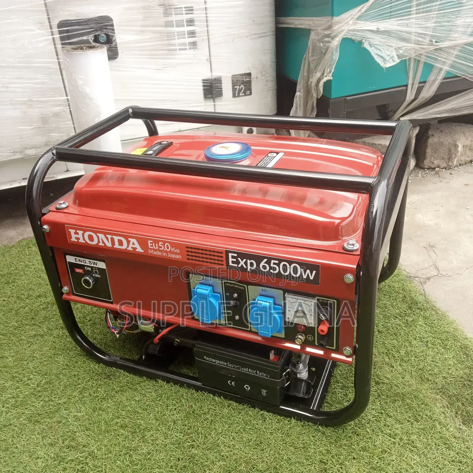 Key Start Generator Honda 5.0kva 6500watt Petrol Generator