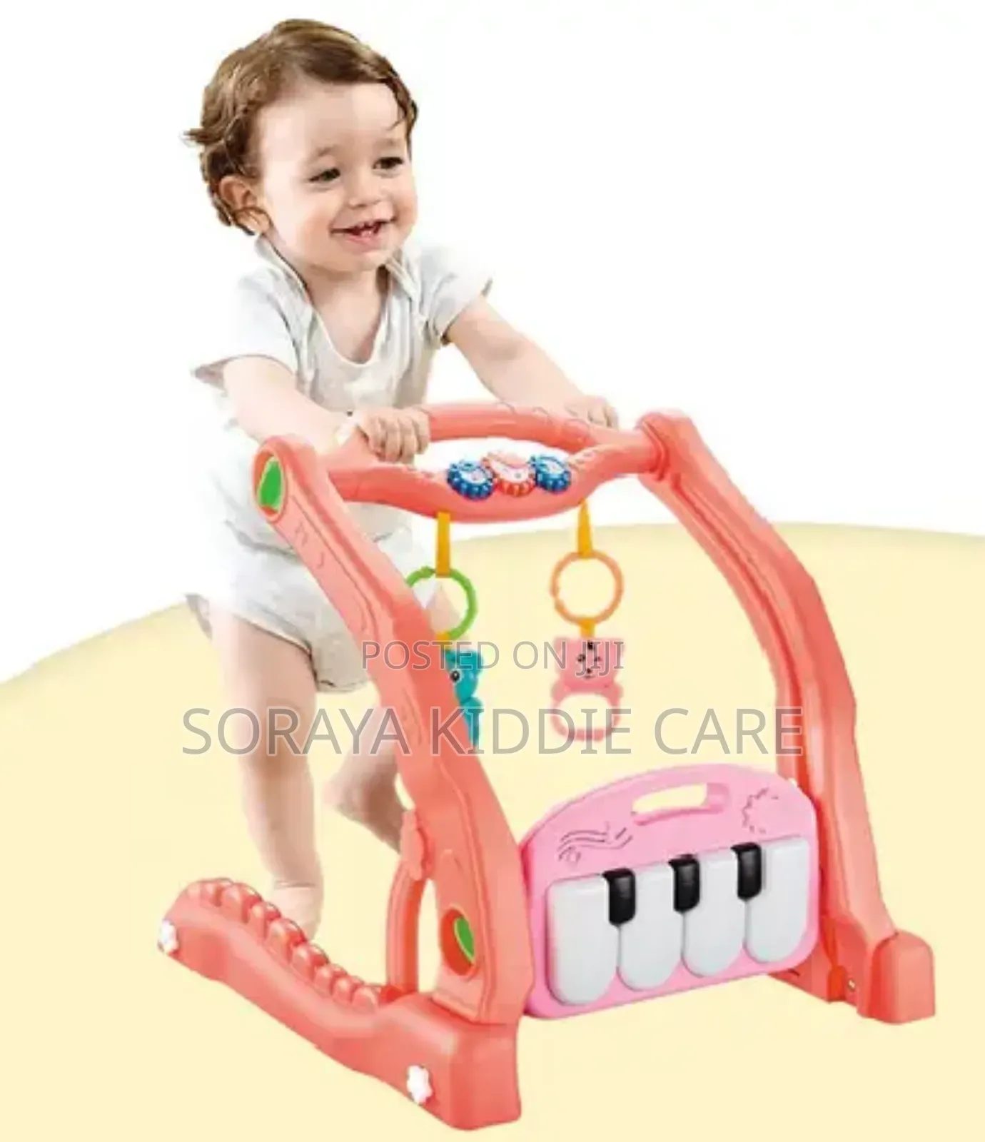 Multifunction Baby Piano Gym Mat and Walker