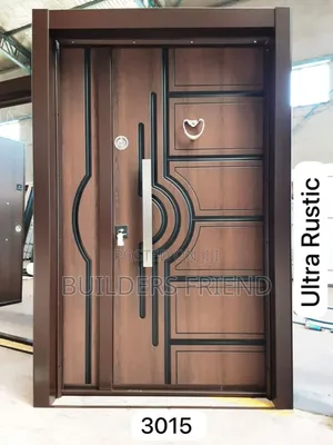 Executive One Half Turkish Heavyduty Security Door Complete