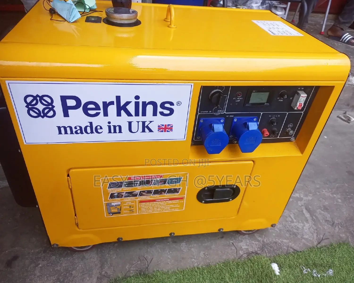 Perkins UK Made Generator Keystart 16500w Generator.