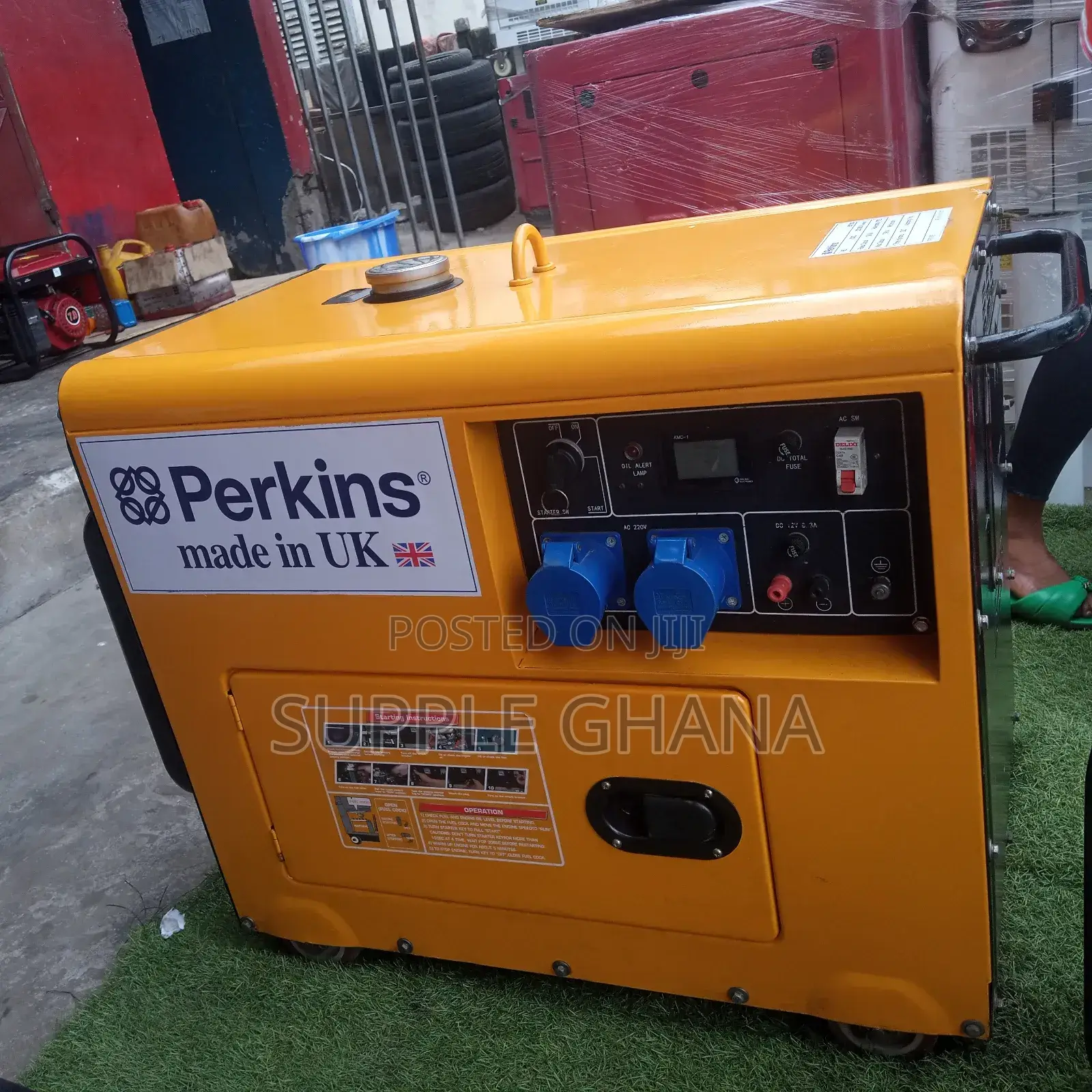 Diesel 15kva Perkins Generator 16500watt Perkins Generator