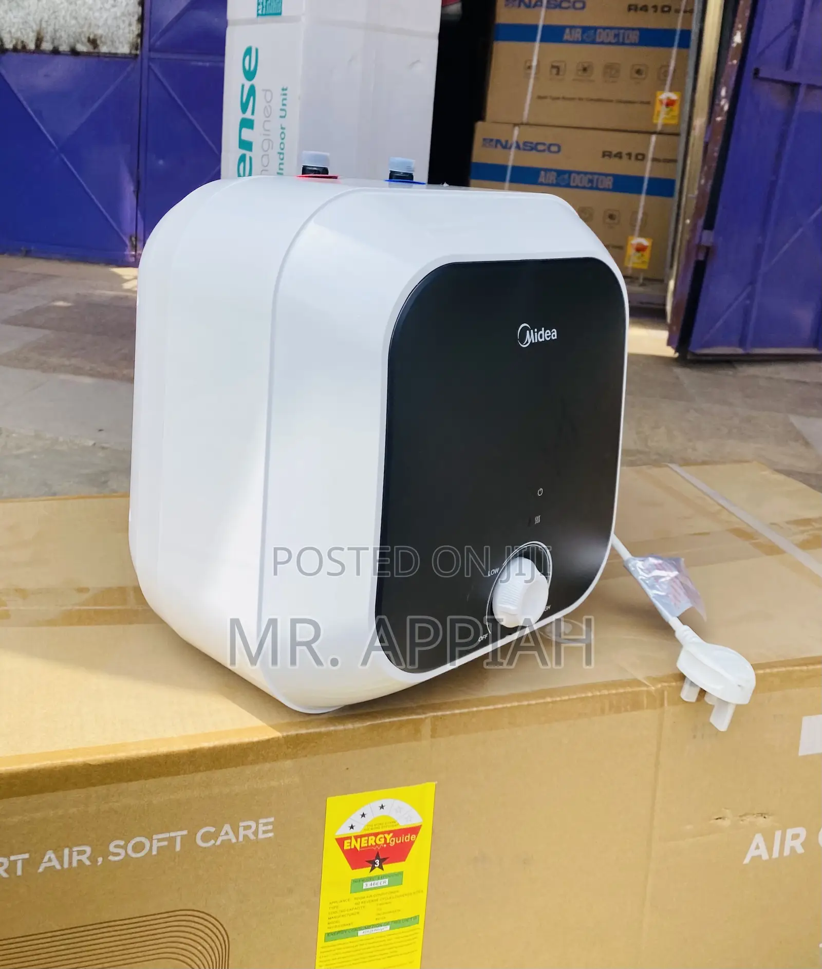 Sleek Midea D15-20vd Electric Water Heater 