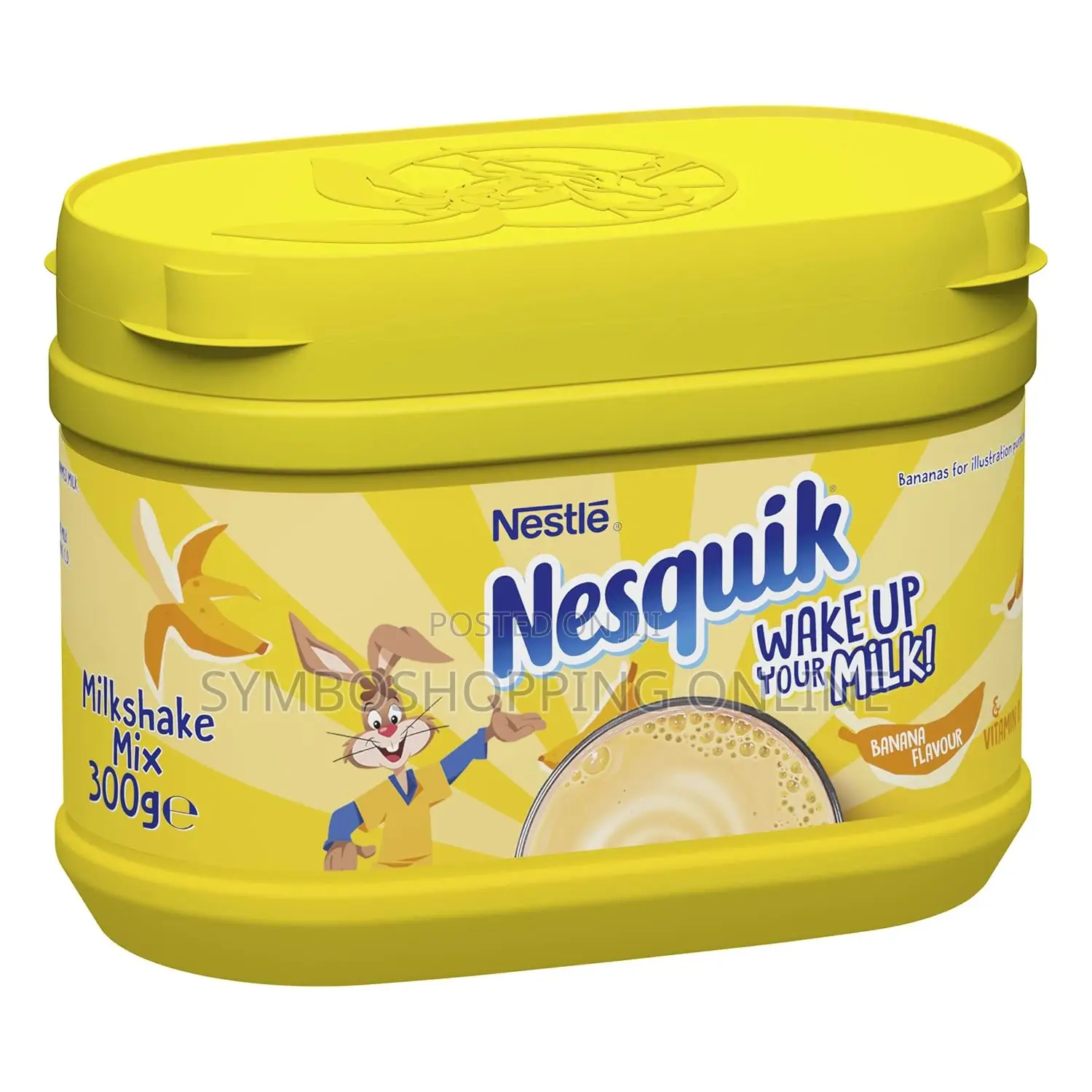 Nesquik Banana Flavour Milkshake Powder 300 G
