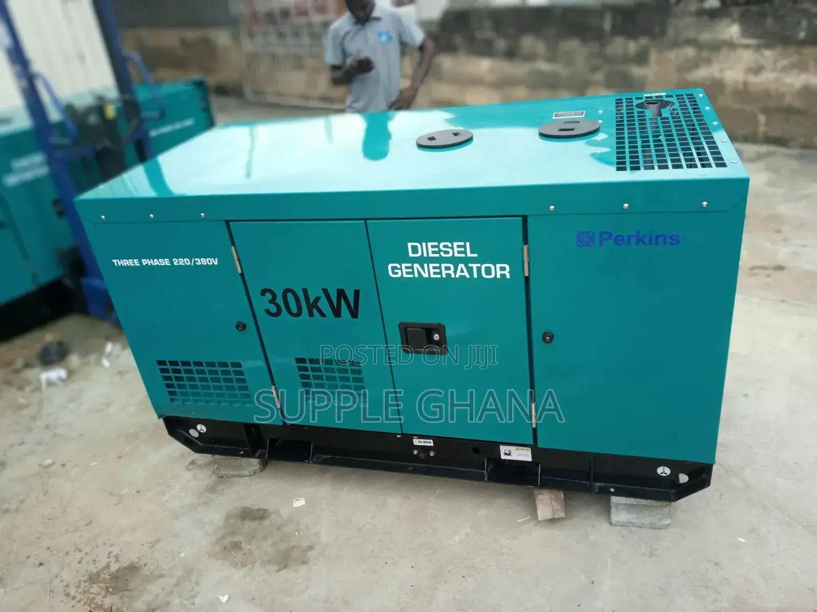 3 Phase(Single Phase Silent 30kva Generator Diesel Generator