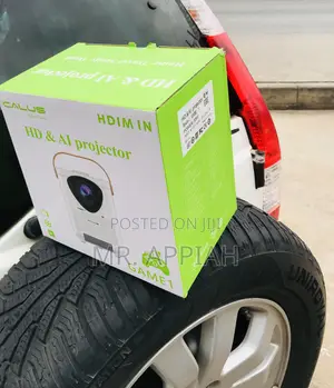 Durable Calus Hd AI Projector(White)