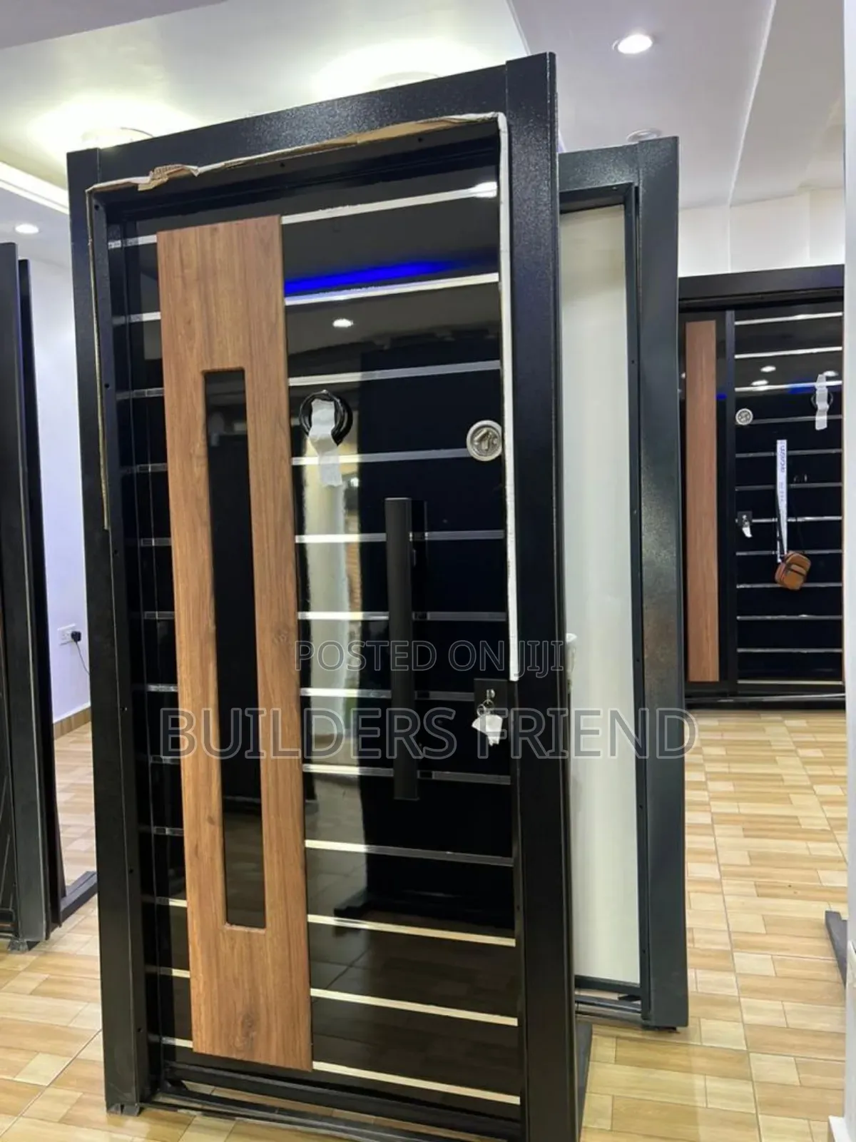 Executive PVC Turkish Heavyduty Security Door Complete