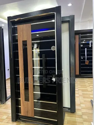 Executive PVC Turkish Heavyduty Security Door Complete