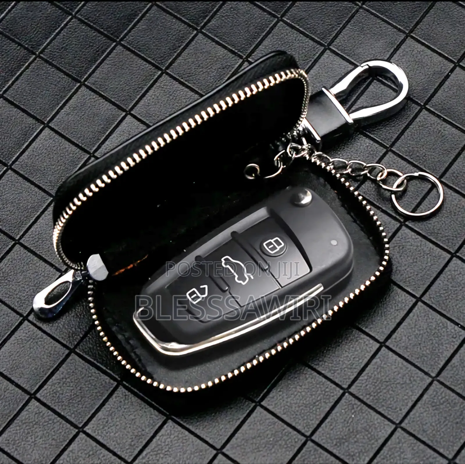 Car Pure Strong Leather Key Case Wallet