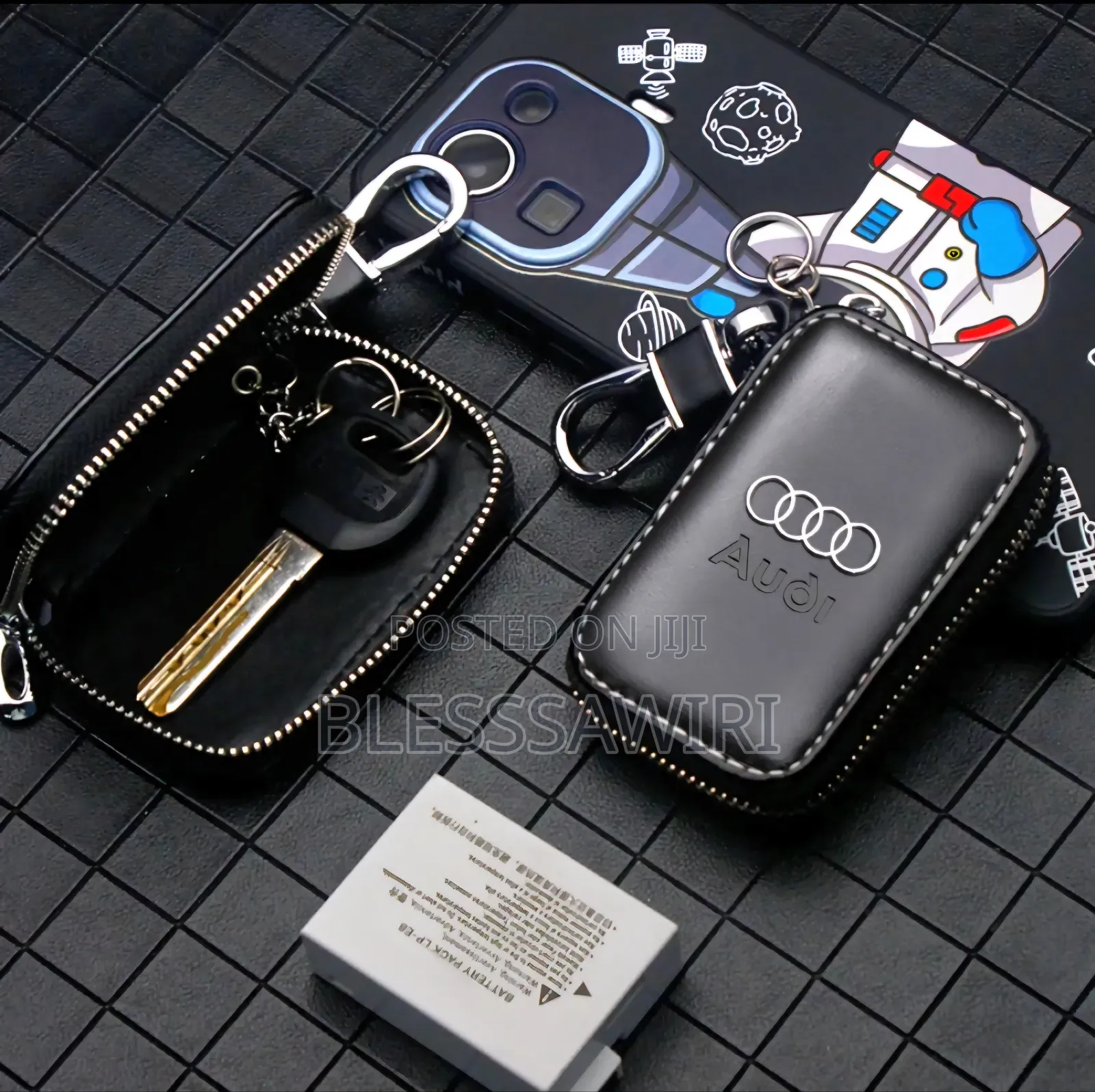 Car Pure Strong Leather Key Case Wallet