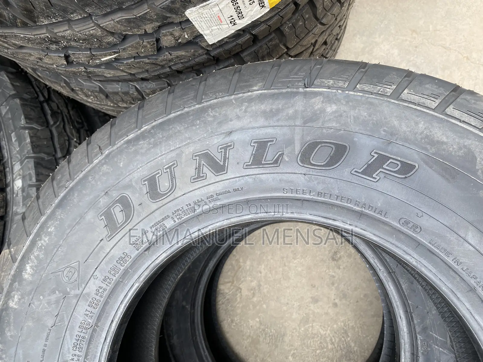 245/75r16 Lt Dunlop Grandtrek Tg5 10pr