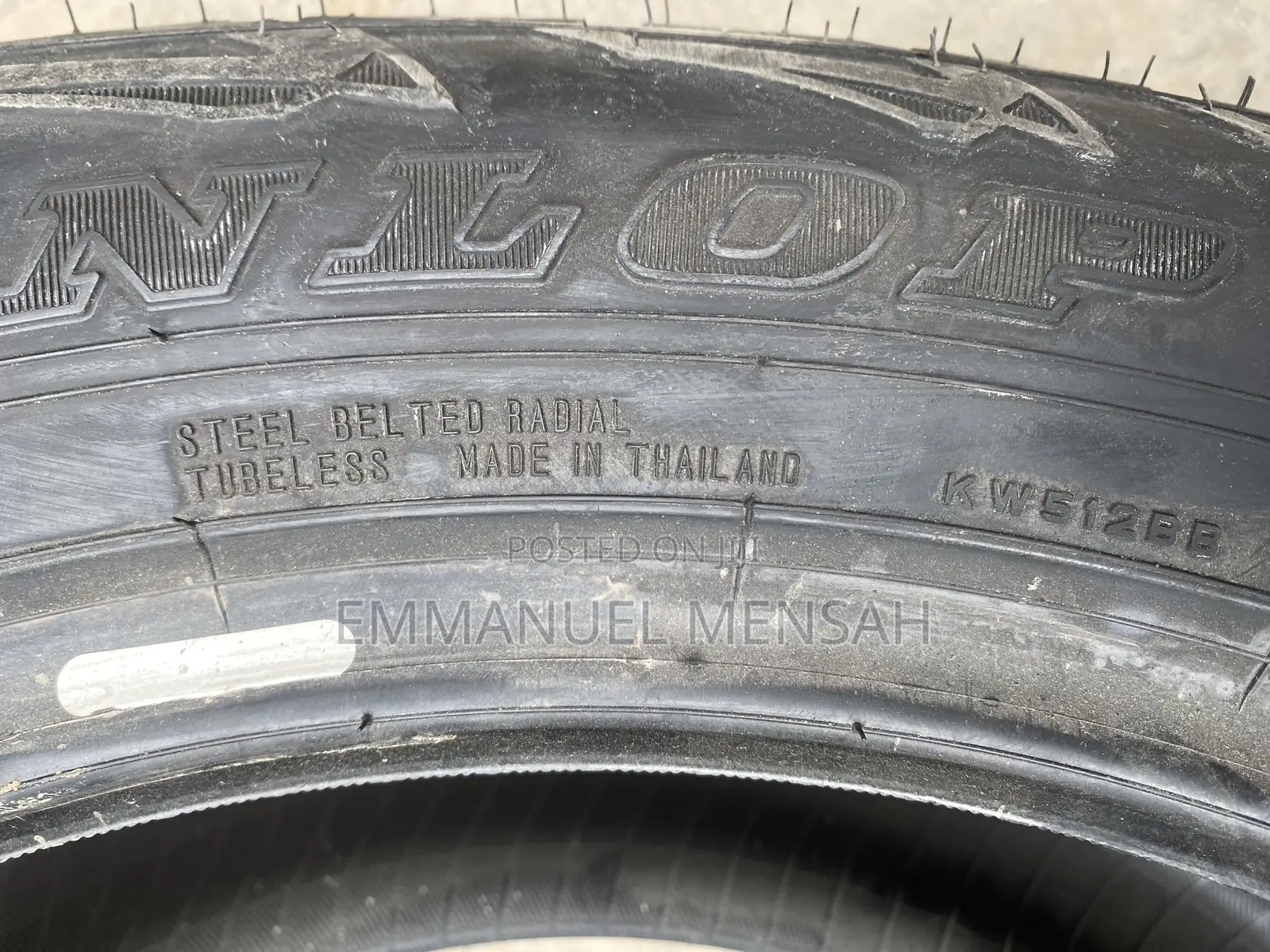 285/50r20 Dunlop Grandtrek At5