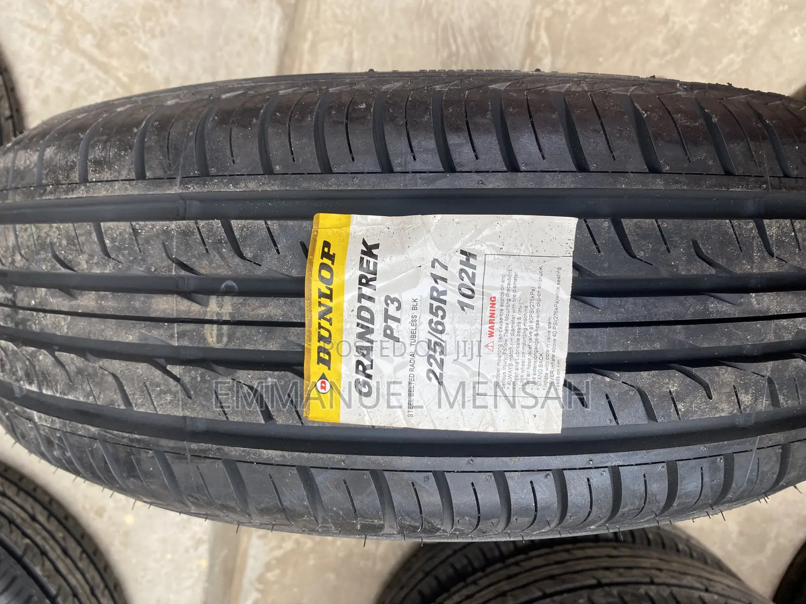 225/65r17 Dunlop Grandtrek Rt3