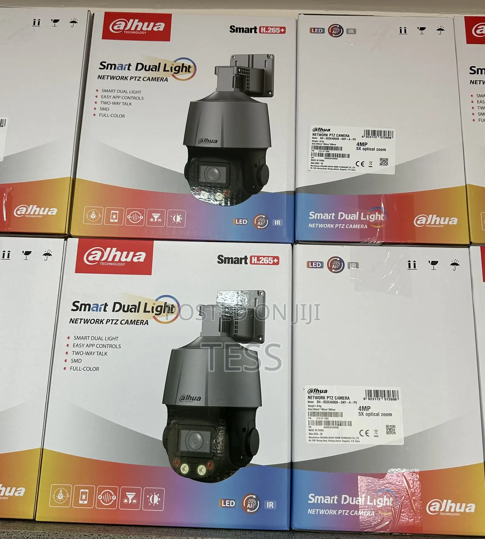 Dahua IP PTZ 4MP 5x Zoom Dual Light DH-SD3C405DB-GNY-A-PV