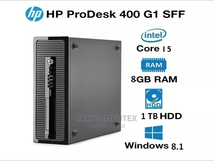 Desktop Computer HP EliteDesk 800 4GB Intel Core i5 HDD 500GB