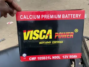 Original Visca Battery 17 Plate (12v 90ah ) Available
