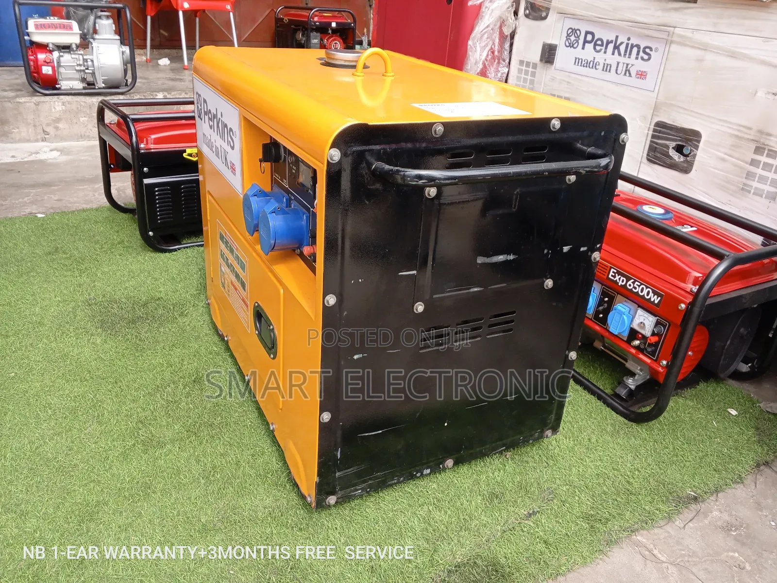 Perkins Generator Silent Diesel UK Auto 16500W Generator