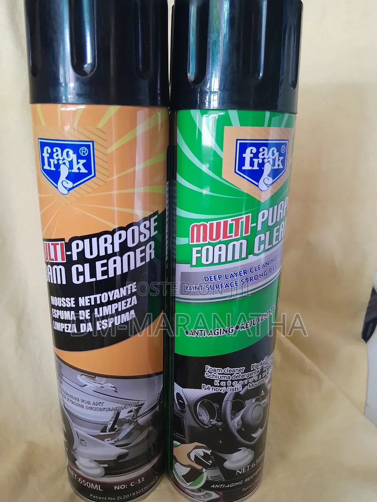 Multipurpose Foam Cleaner
