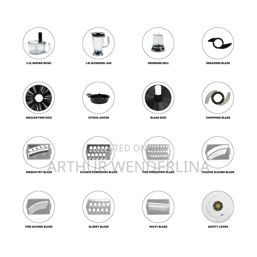 Megarange Megaprocess Food Processor