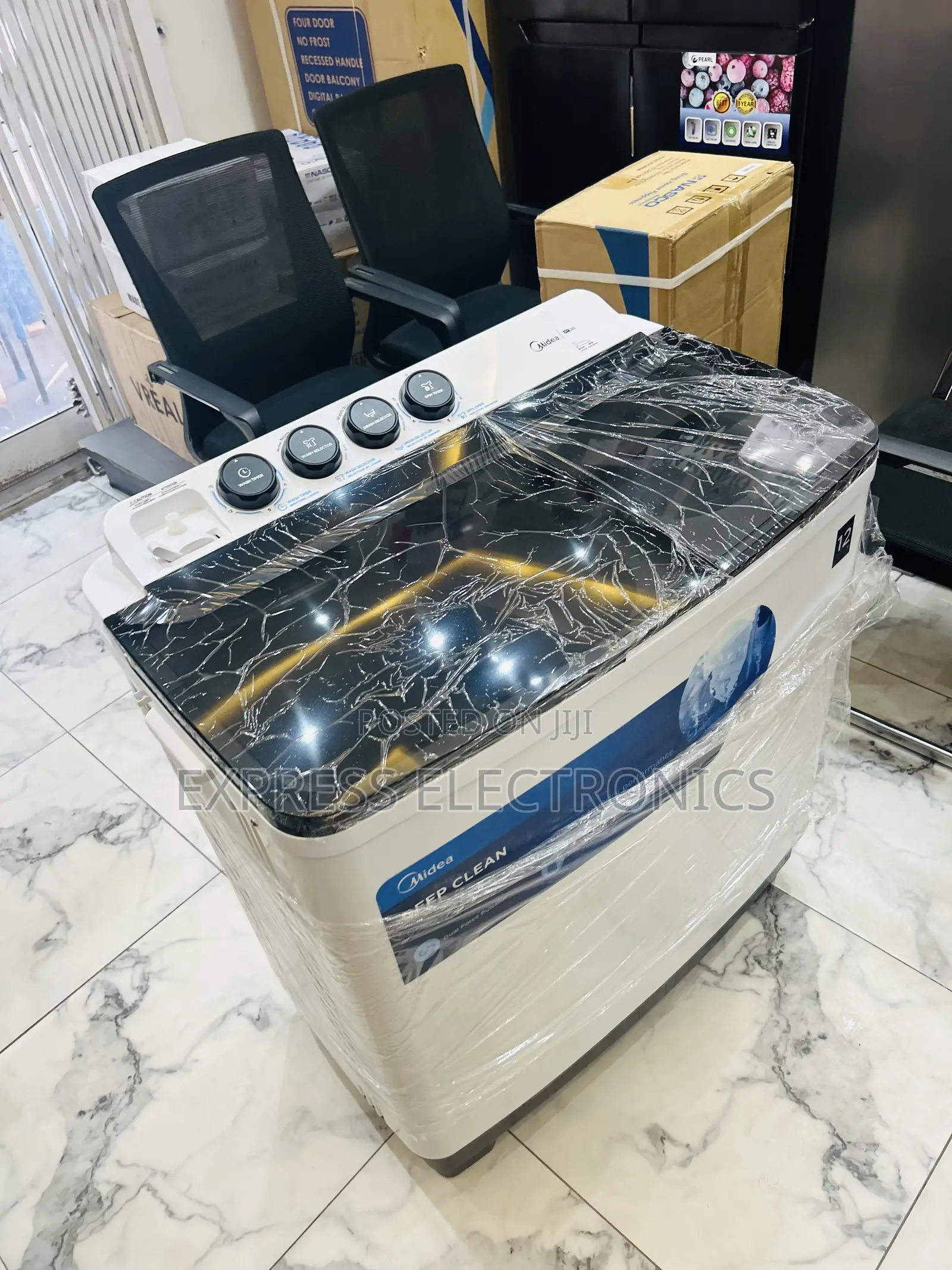 Washing Machine 12kg Top Load Midea White