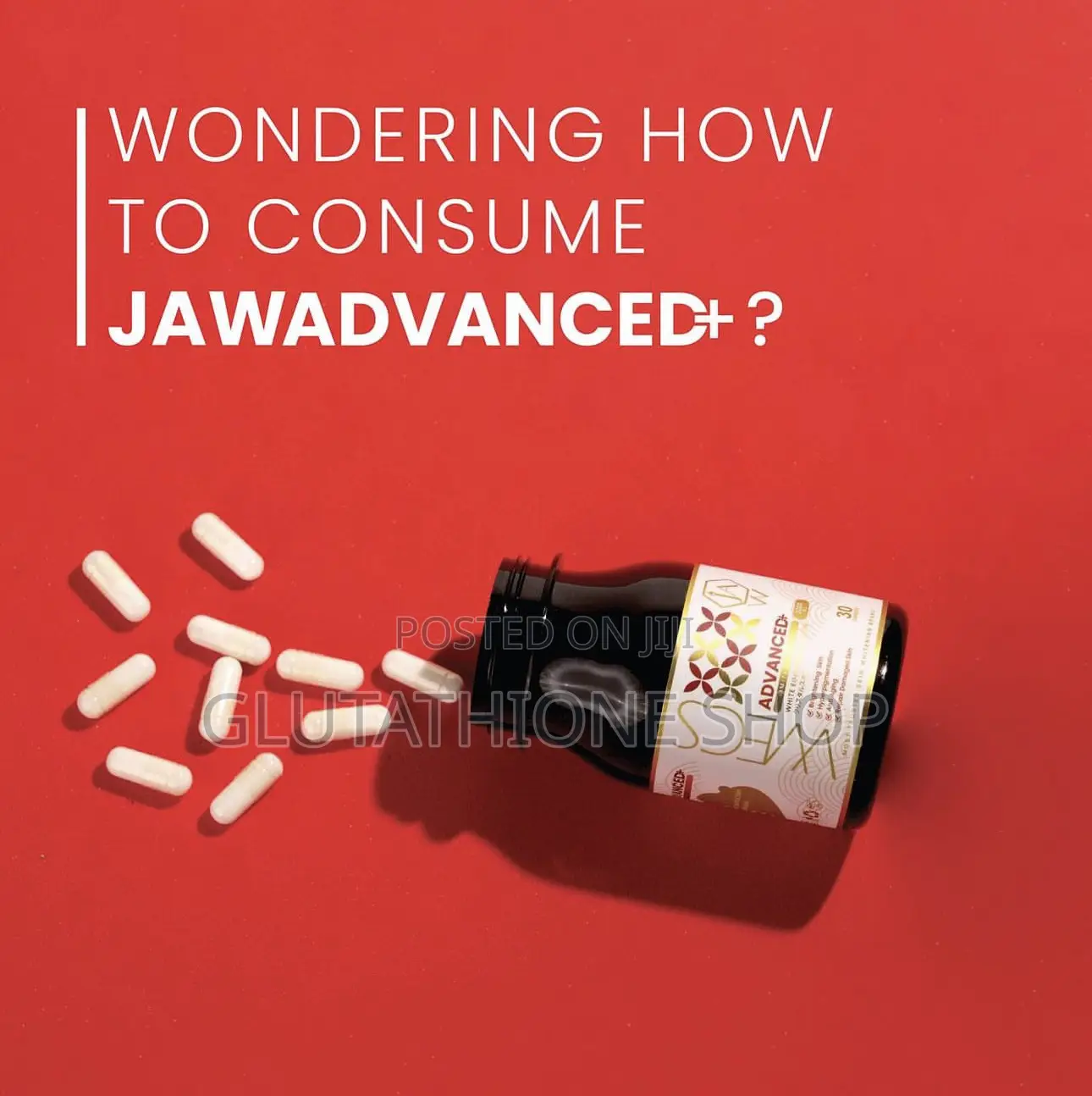 Jaw Advance (30 Capsules) Newly Released Upgraded Capsule