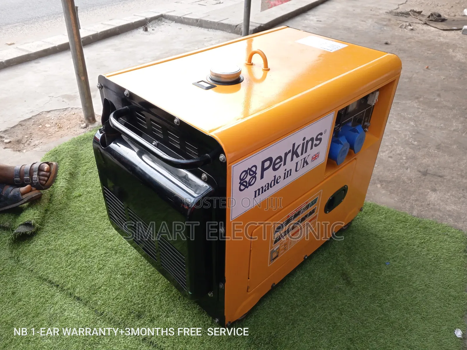 Perkins Generator Silent Diesel 15kw Exp16500w Key Generator
