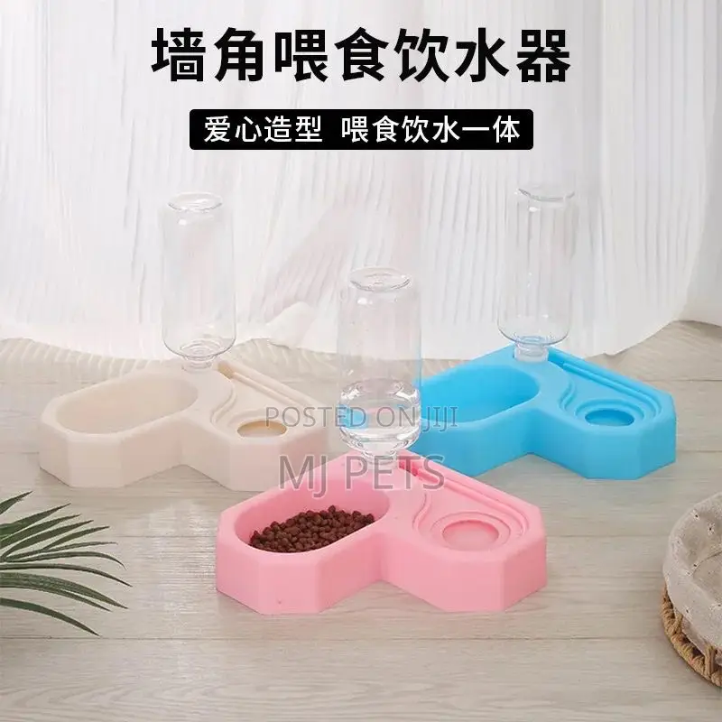 Dog Food and Water Bowl