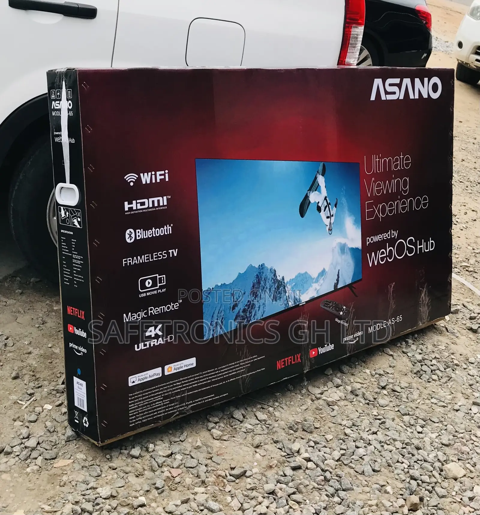 UHD Led Smart Asano Sleek Webos 65 Inch Tv 