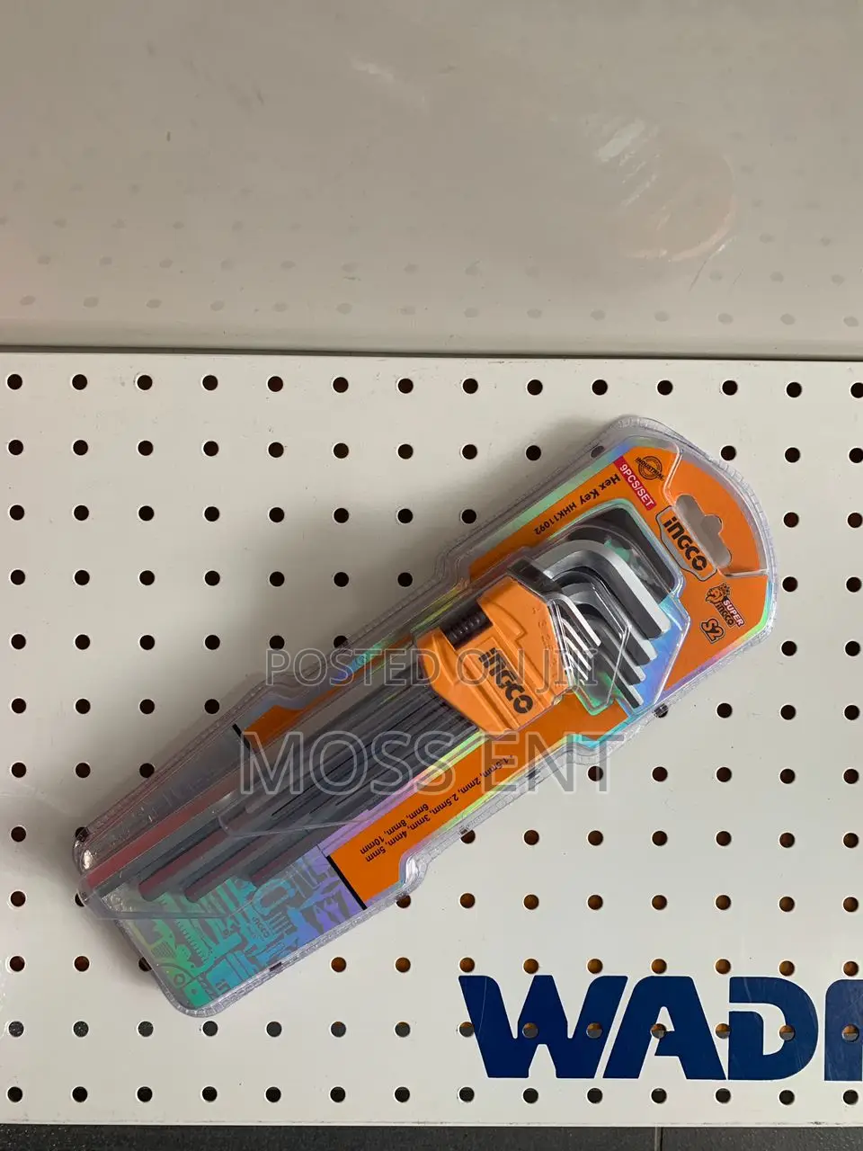 Hex Key Set- Extra Long Arm - Hhk11092