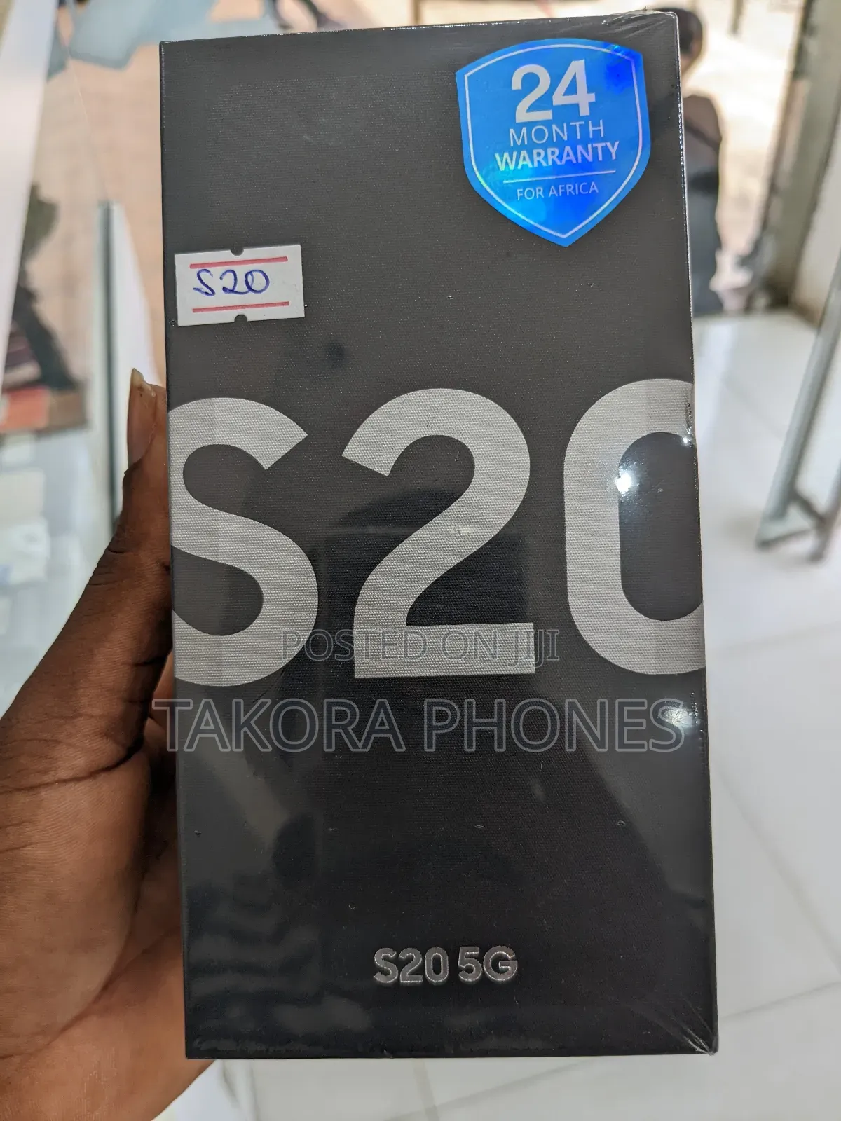 New Samsung Galaxy S20 128 GB Black