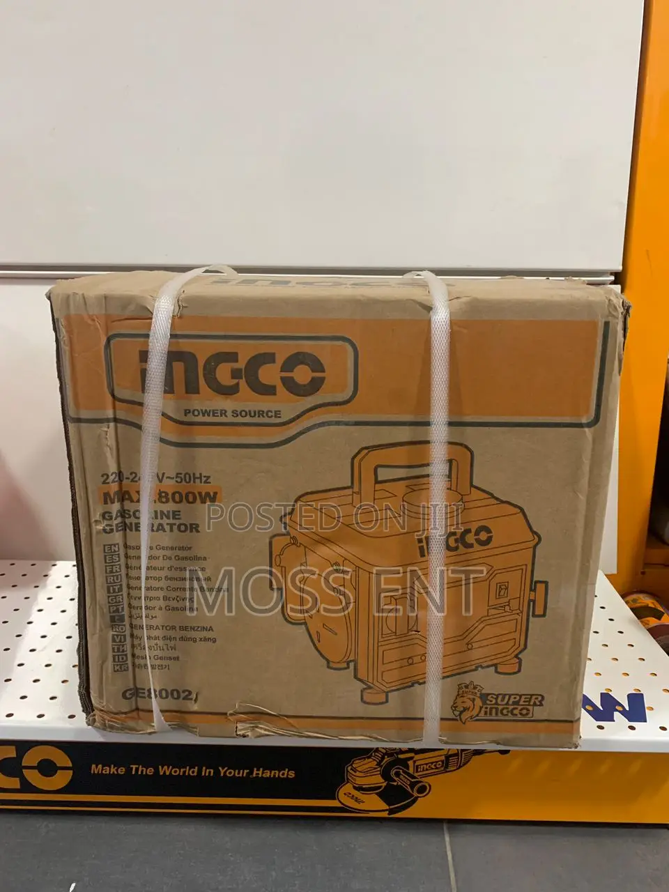 Ingco Gasoline Generator 0.8kw - Ge8002