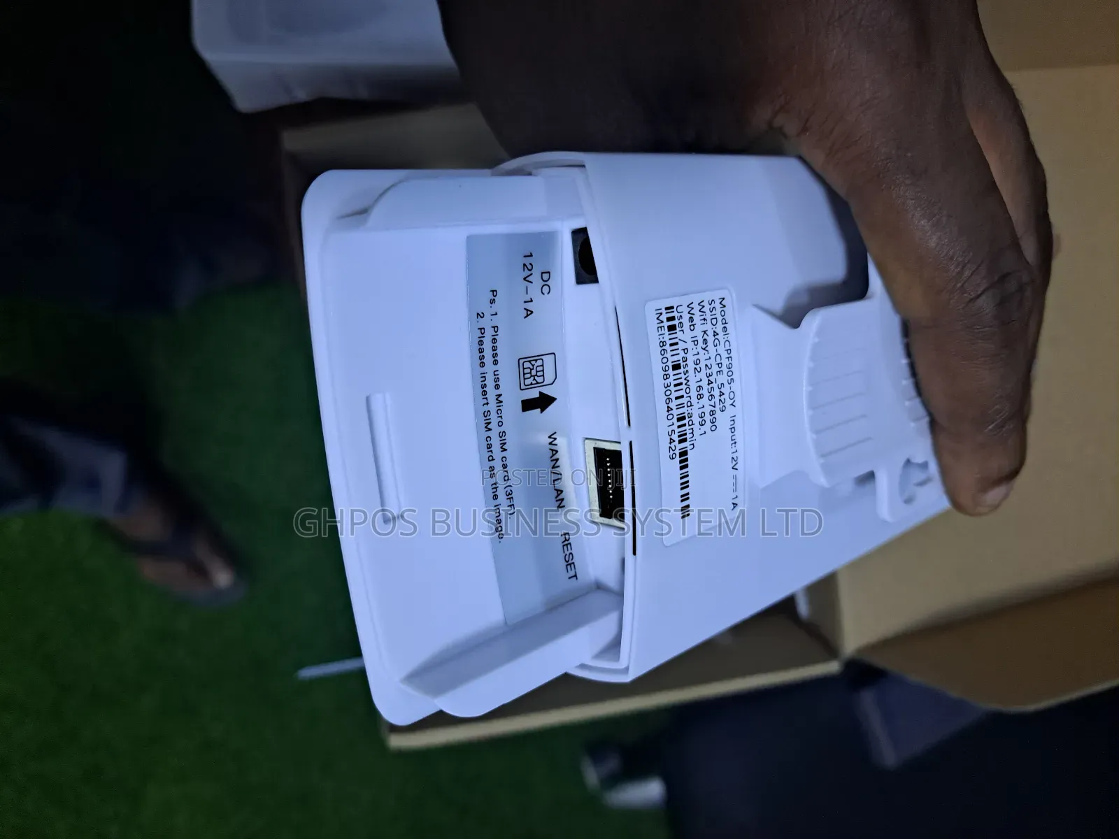 Ubero 4g Outdoor Wifi Router Sim