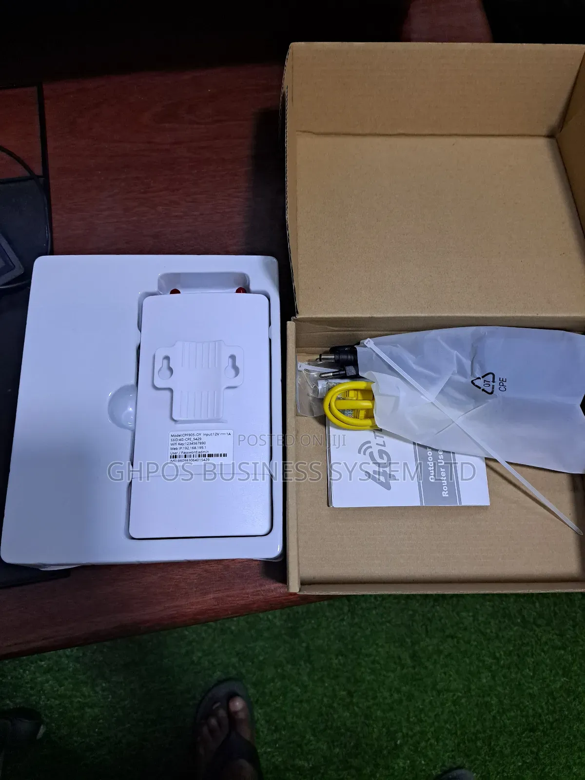 Ubero 4g Outdoor Wifi Router Sim