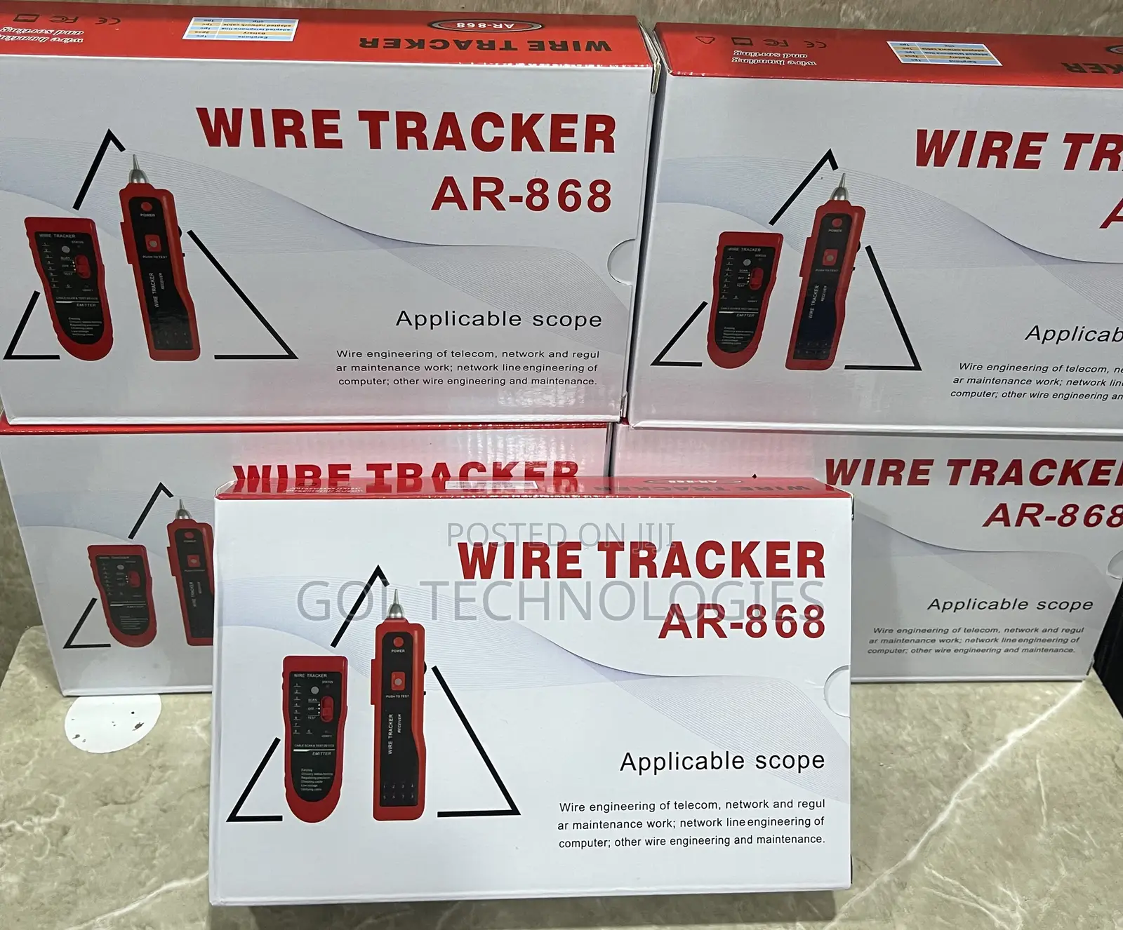 Wire Tracker Or Wire Tracer Ar-868 Network Cable Tester