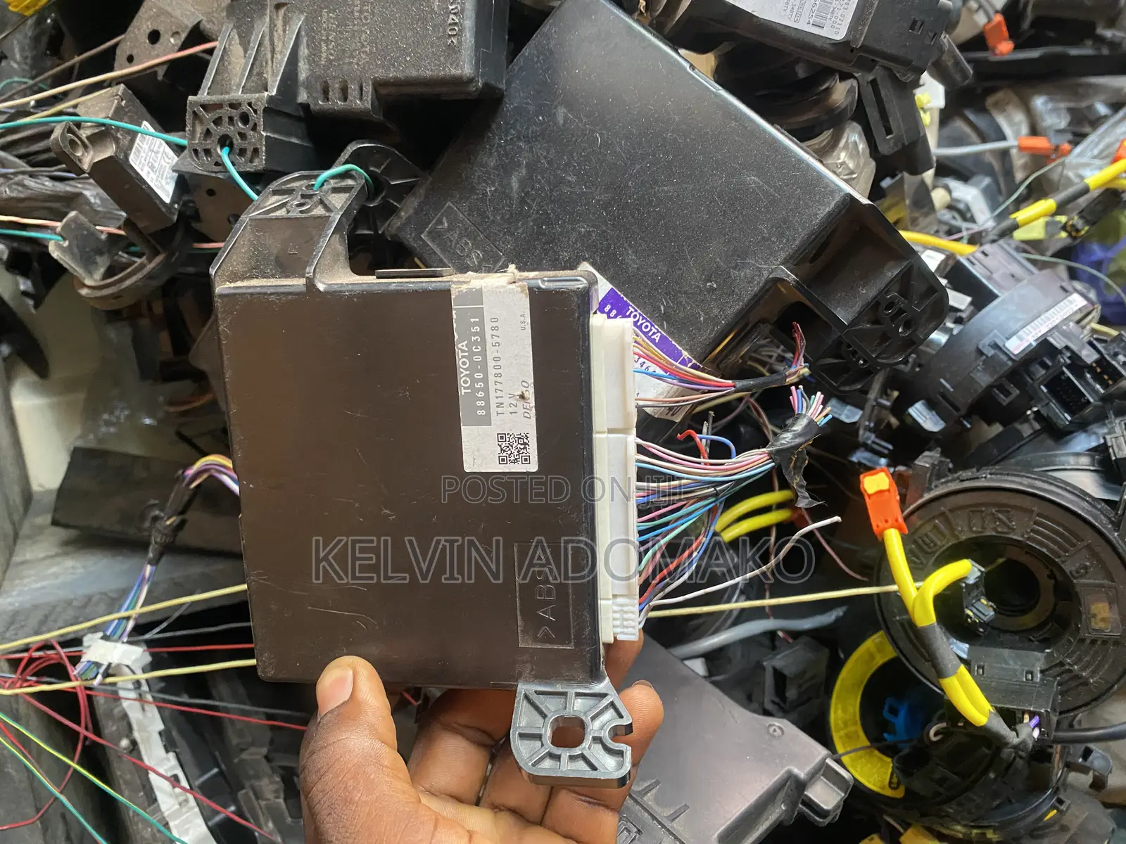 Airbags,Fuse Box,Dashboard,A’C Board, Bcm, Complete Steer