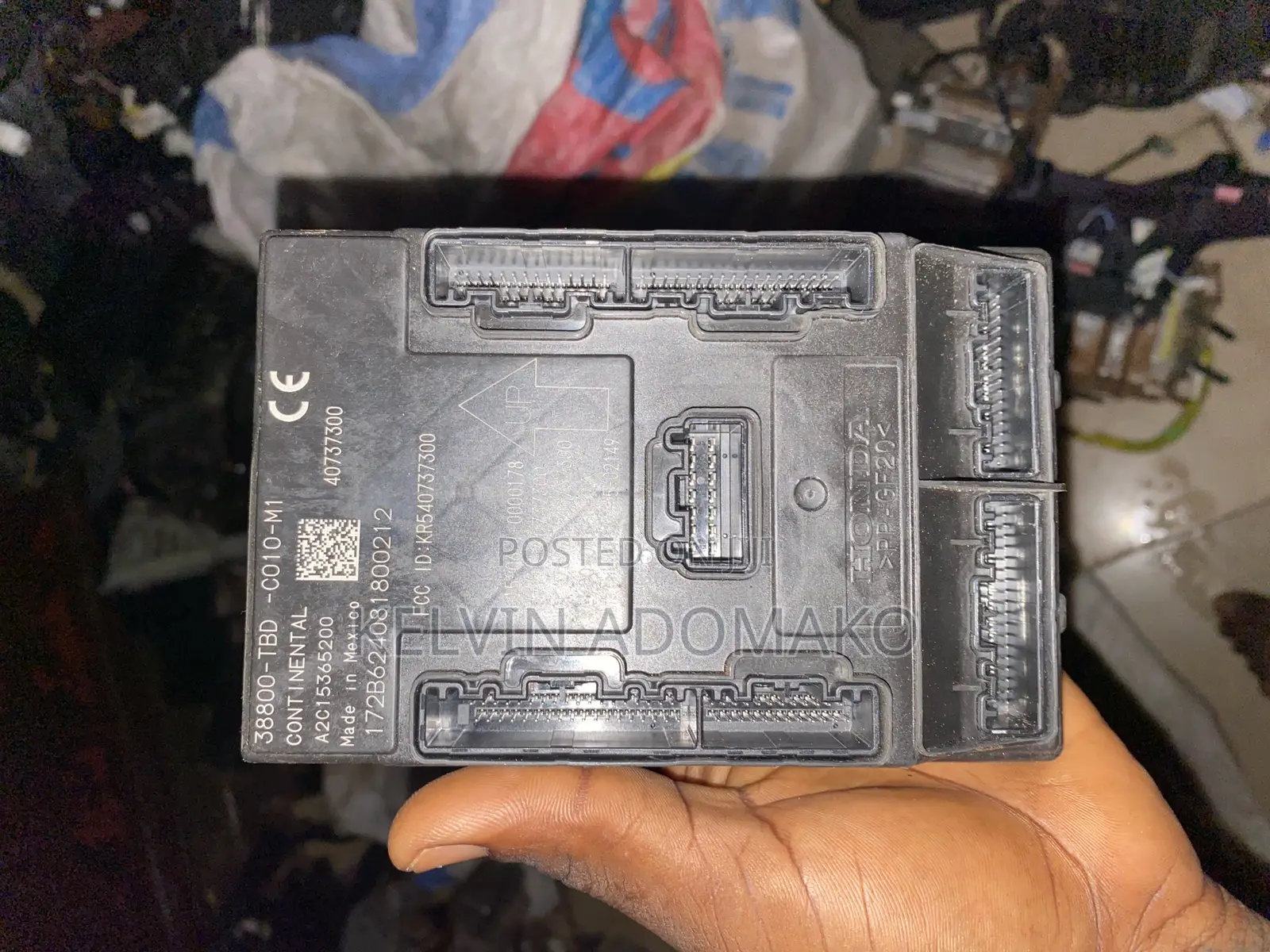 Airbags,Fuse Box,Dashboard,A’C Board, Bcm, Complete Steer