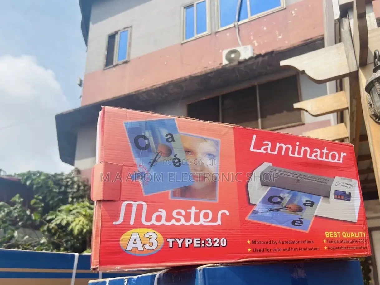 Fresh in Box Master A3 Laminator(White)