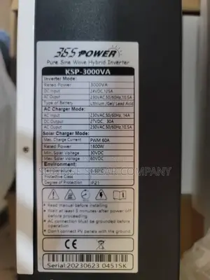 Solar Hybrid Inverter 3000w 24v