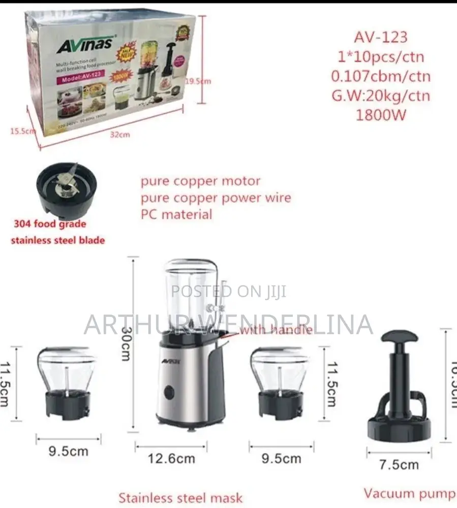 Avinas Multi-function Wall Breaking Food Processor