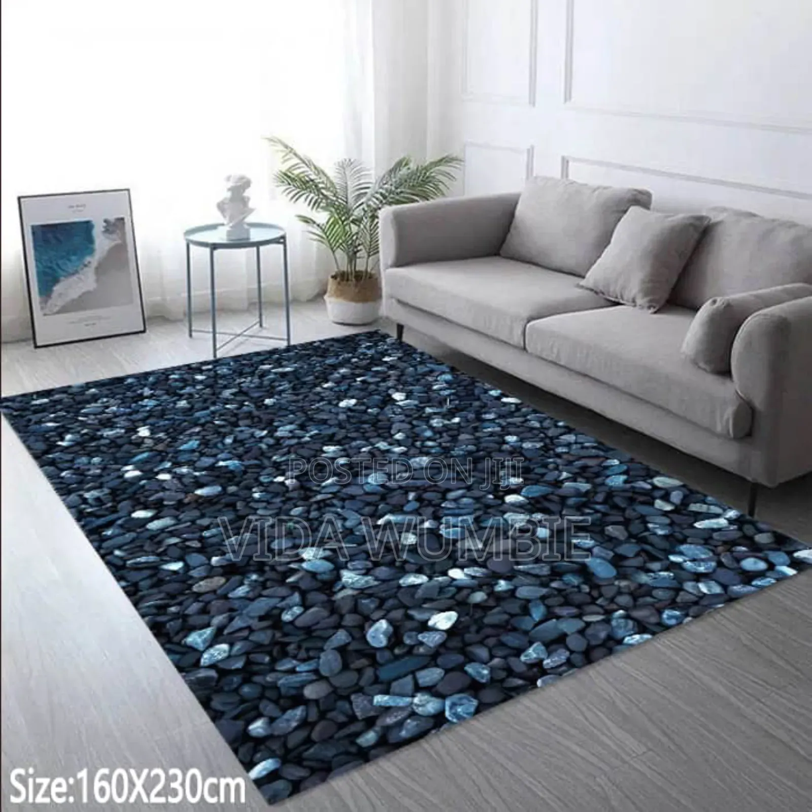 Carpet High Quality Crystal Velvet Center Carpet ( 160/230cm