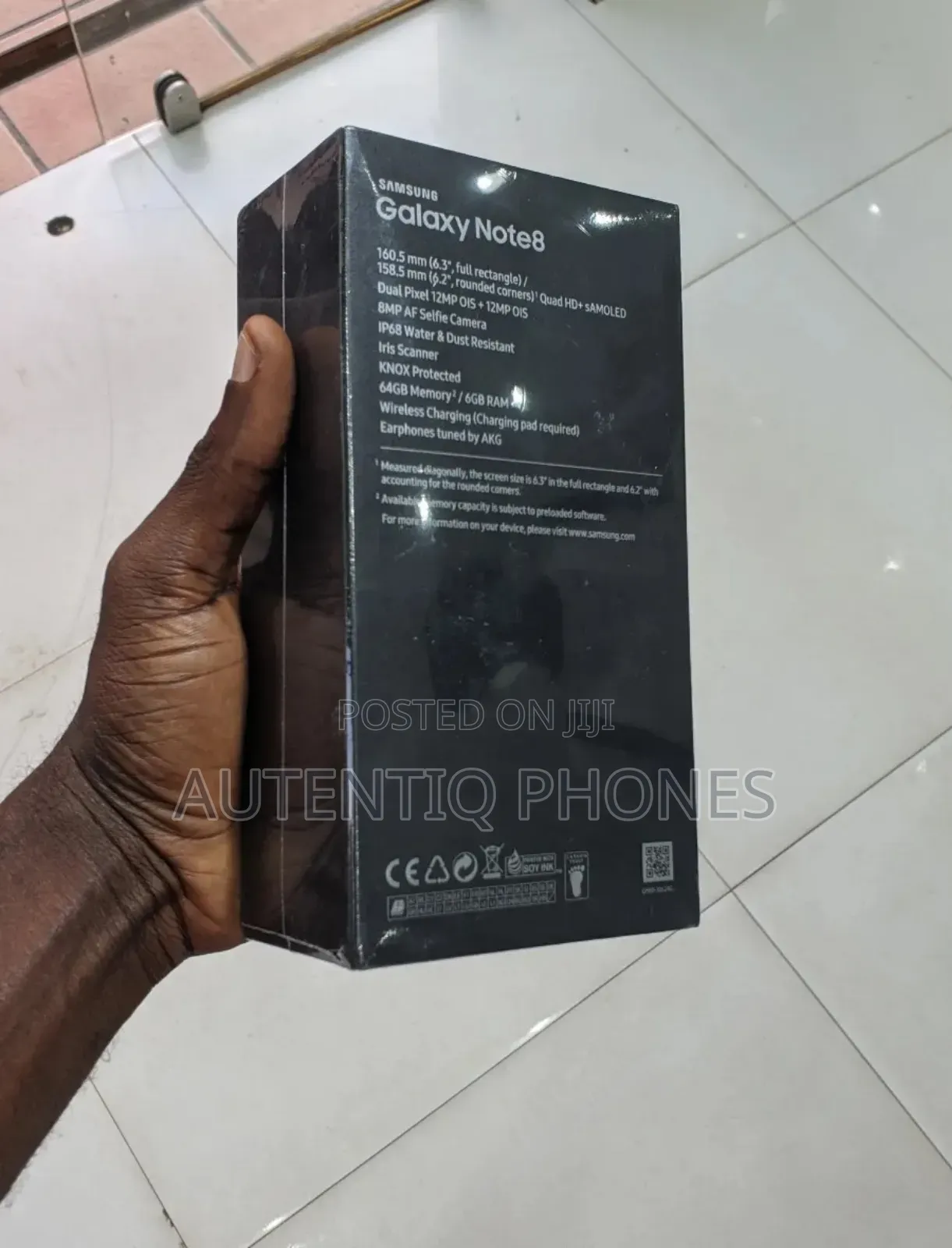 New Samsung Galaxy Note 8 64 GB Black