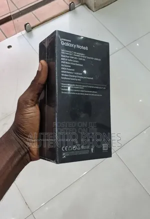 New Samsung Galaxy Note 8 64 GB Black